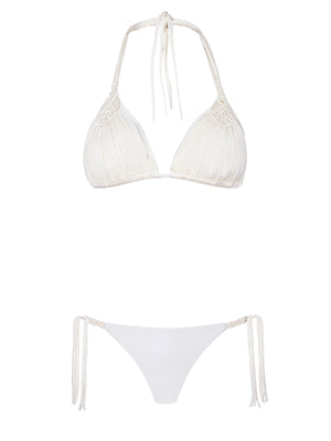 PQ Swim: Mila Triangle-Mila Tie Side Bikini (CRE-760R-CRE-660)
