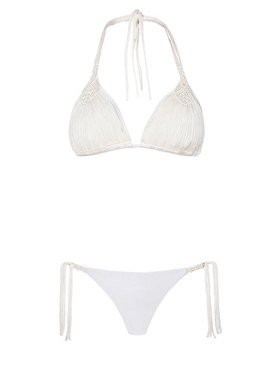 PQ Swim: Mila Triangle-Mila Tie Side Bikini (CRE-760R-CRE-660)