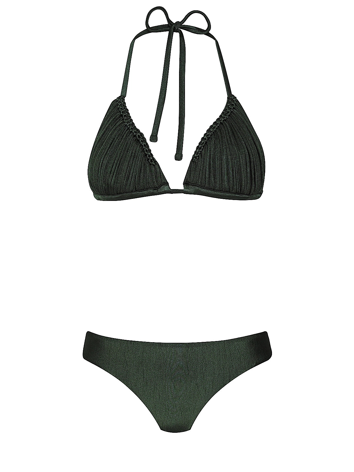 PQ Swim: Skyla Triangle-Basic Ruched Bikini