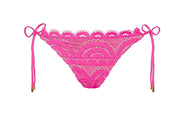 Lace Triangle-Lace Tie Side Bikini