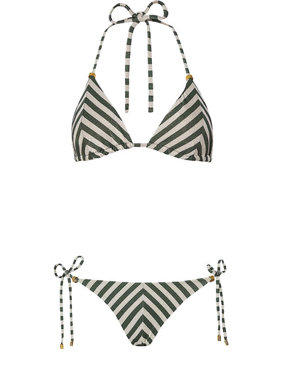 PQ Swim: Triangle-Tie Side Bikini (MED-130R-MED-213)