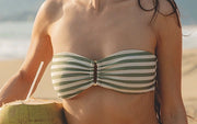 Detail Bandeau-Detail Fanned Bikini
