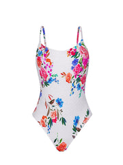 PQ Swim: Smocked Elodie One-Piece (FLC-5046P)
