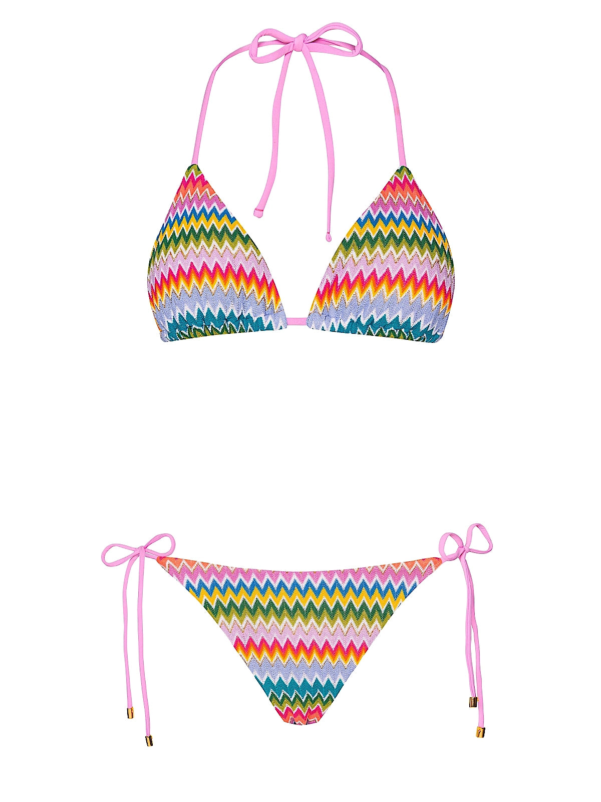 PQ Swim: Triangle-Tie Side Bikini