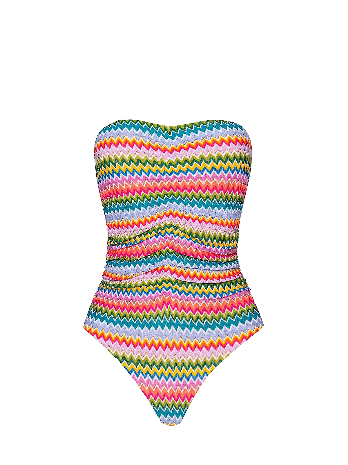 PQ Swim: Ruched One-Piece