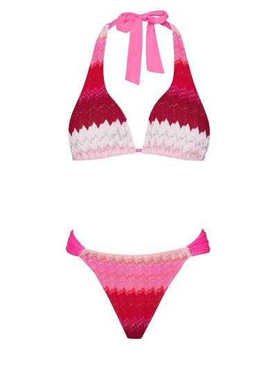 PQ Swim: Eleanor Halter-High Waist Bikini (SCA-1550H-SCA-1620W)