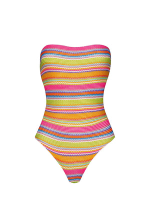 PQ Swim: Strapless One-Piece (RAI-5047P)