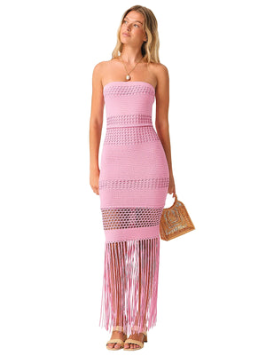 PQ Swim: Melissa Fringe Dress (ROE-1427D)