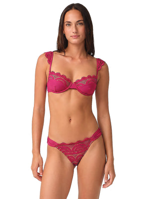 PQ Swim: Gia Lace Underwire-Tiana Lace Fanned Bikini (MEK-1566H-MEK-251)