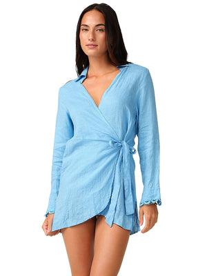 PQ Swim: Lily Linen Cover Up (POC-1417T)