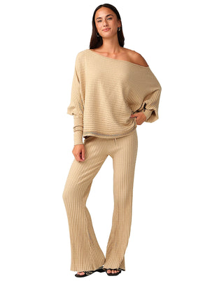 PQ Swim: Adalyn Long Sleeve-Kaylee Pant (GOG-1459T-GOG-1460P)