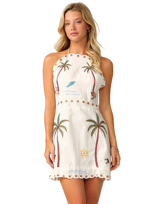 PQ Swim: Amy Embroidered Dress (WAT-1462D)