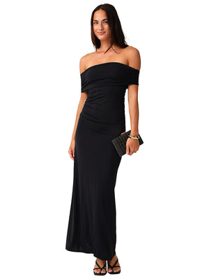 PQ Swim: Nyla Off Shoulders Dress (MID-1463D)