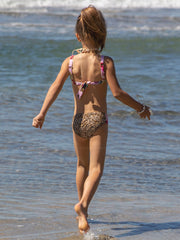 PQ Swim Kids: Nina Triangle Mix Up Bikini (LEO-852B)