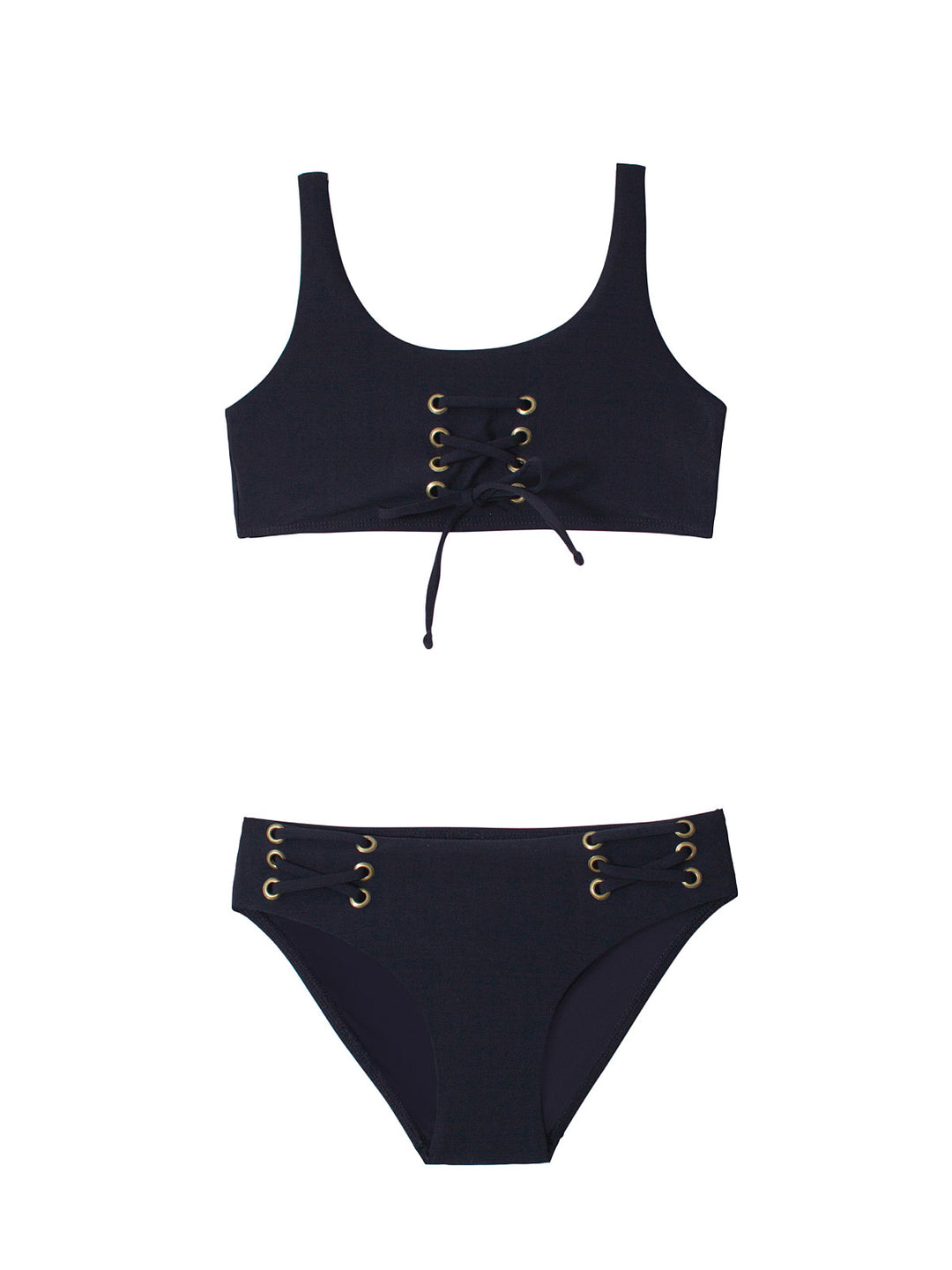PQ Swim Kids: Lace Up Bikini (BPI-833B) – Swimwear World