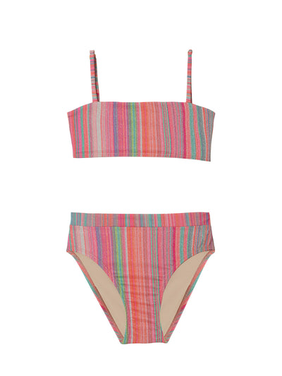 PQ Swim Kids: Gigi High Waist Bikini (NST-861B)