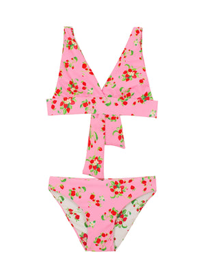 PQ Swim Kids: Allie Reversible Halter Bikini (STW-859B)