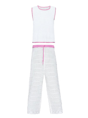 PQ Swim Kids: Chloe Set (WHT-1902S)