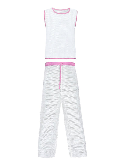 PQ Swim Kids: Chloe Set (WHT-1902S)
