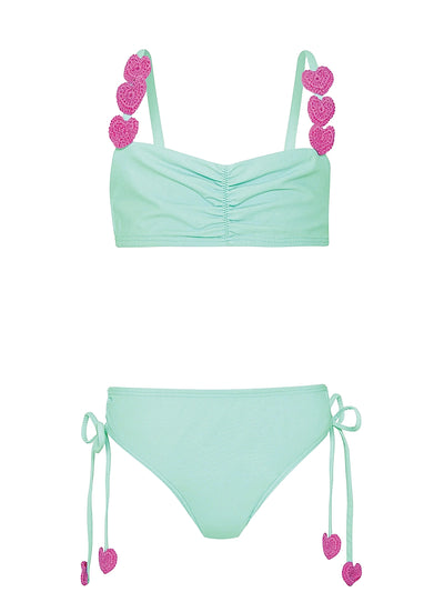 PQ Swim Kids: Hearts Bikini (AUA-2001B)