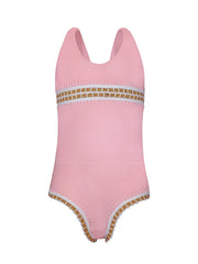 PQ Swim Kids: Mabel Rainbow Embroidered One-Piece (PSN-1800P)