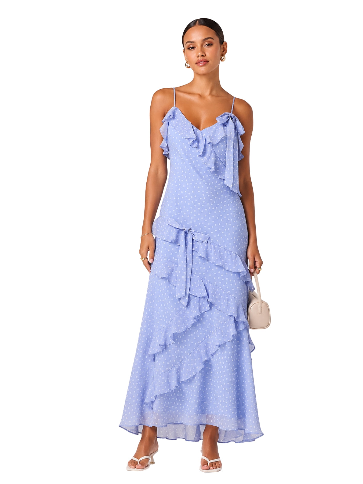 Amiya Chiffon Maxi Dress