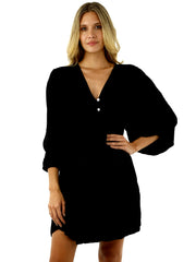 Malai: Black Freedee Dress (C68001)