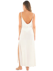 Malai: White Seashell Dress (A07002)
