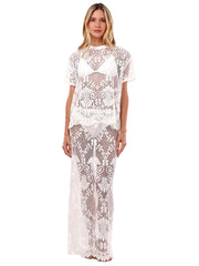 Malai: Lace Oversize T-Shirt (A75338)