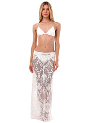 Malai: Lace Sleek Skirt (D28338)