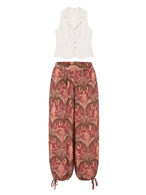 Malai: Aime Vest-Dune Pant (C163002-C135388)