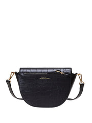 Oryany: Lottie Saddle Crossbody Bag (ORYB-LOTTIECRCCB-BLK)