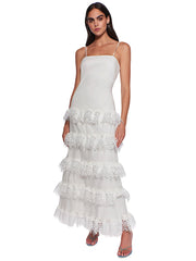 Peixoto: Tessa Maxi Dress (45002-WHT)
