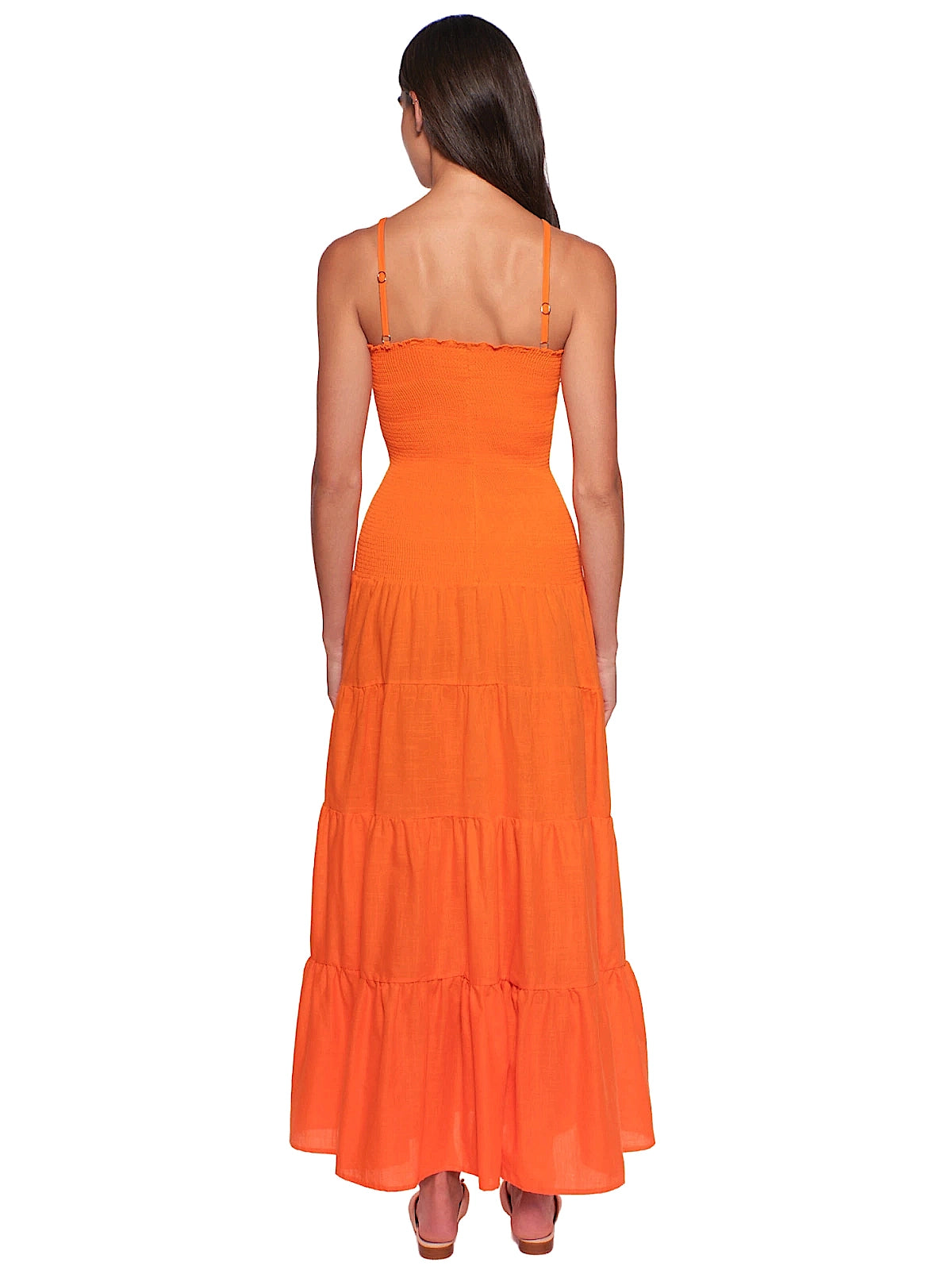 Peixoto: Clementine Maxi Dress (45035-TANGE)