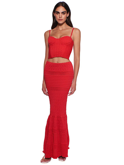 Peixoto: Maritza Corset-Shyla Maxi Skirt (45028-EPRD-45029-EPRD)