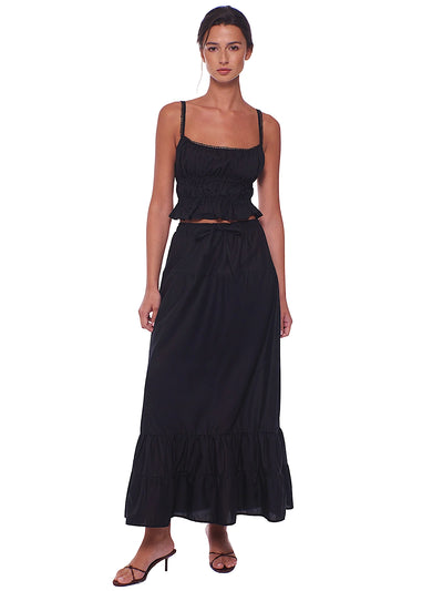 Peixoto: Amelia-Riley Maxi Skirt (45036-BLK-45037-BLK)