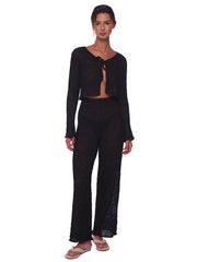 Peixoto: Jesse-Evy Pants (45007-BLKWEAVE-45008-BLKWEAVE)
