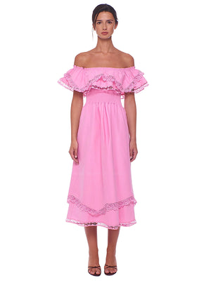 Peixoto: Wyatt Midi Dress (45025-LYCHRS)