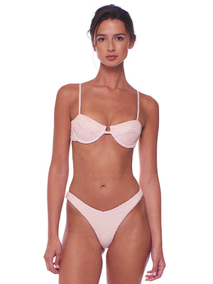 Peixoto: Lara-Shelley Bikini (14013-CHTBLSH-22102L-CHTBLSH)