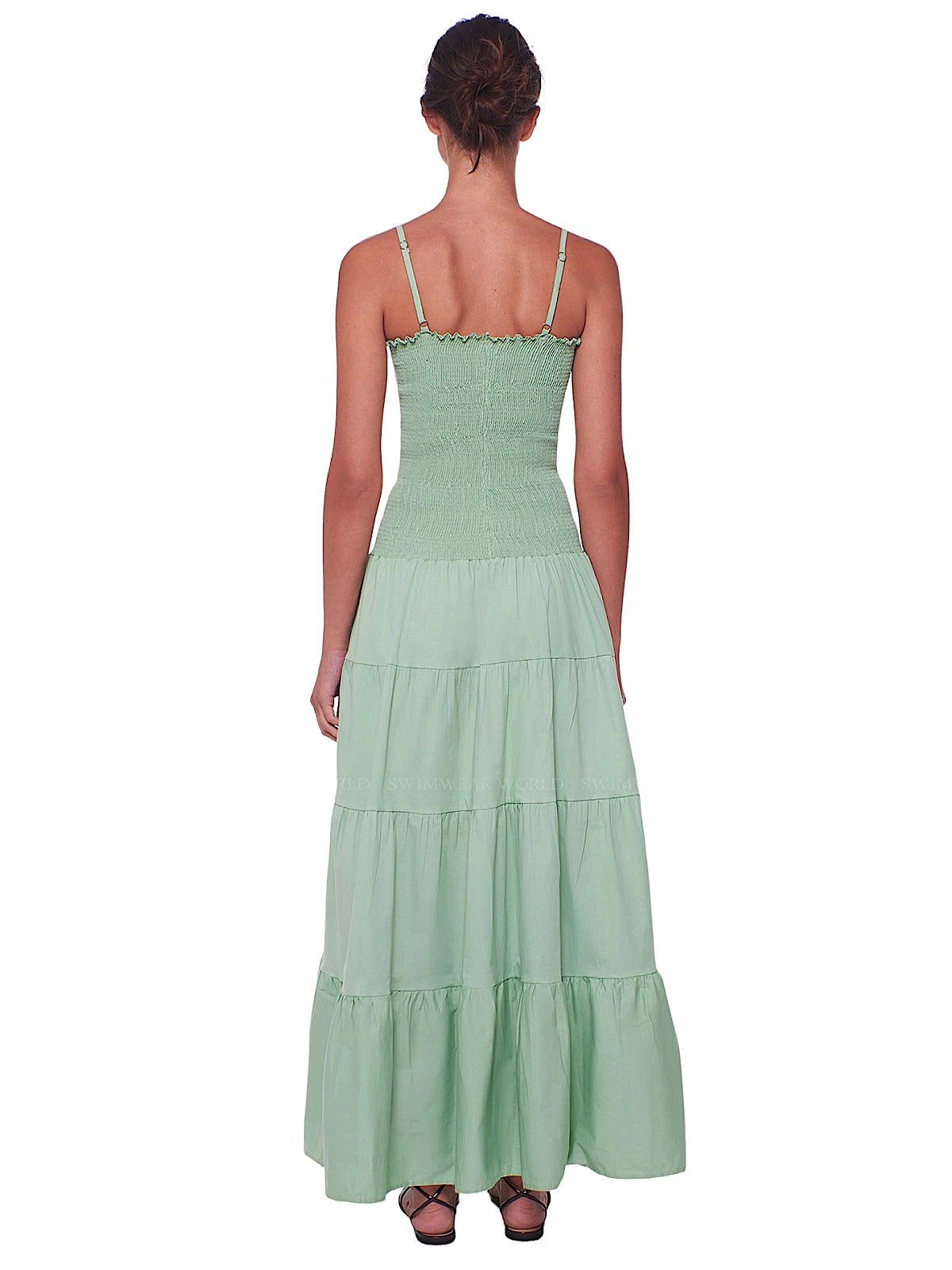 Peixoto: Clementine Maxi Dress (45035-PLMGRN)