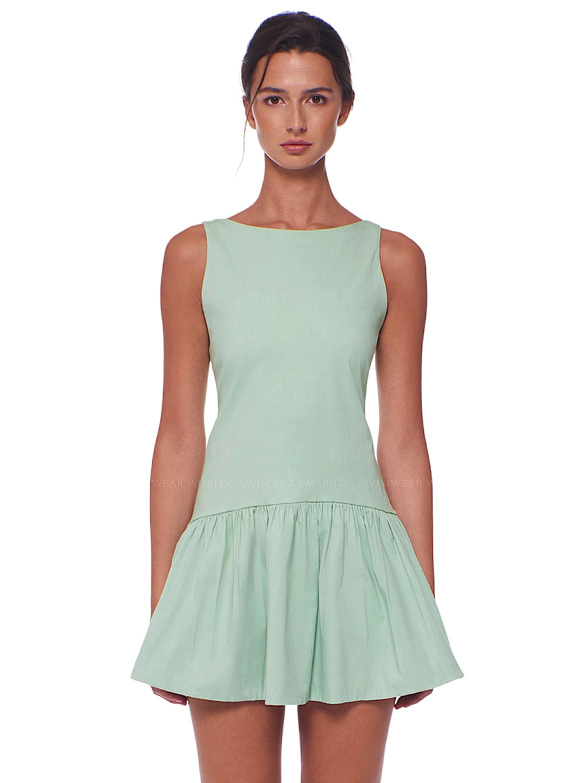 Peixoto: Addison Mini Dress (45038-PLMGRN)