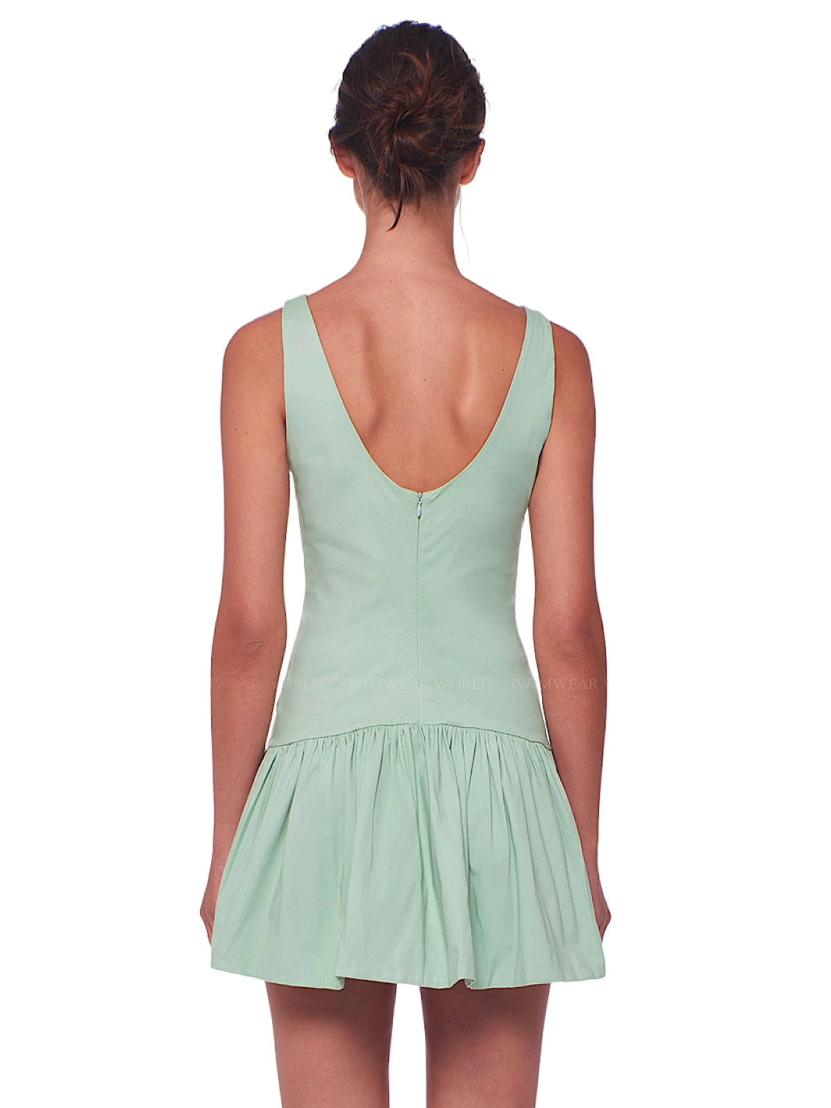 Peixoto: Addison Mini Dress (45038-PLMGRN)