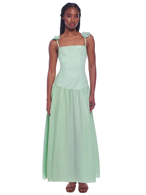 Peixoto: Audrey Maxi Dress (46023-SMRGRN)