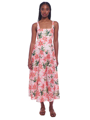 Peixoto: Harlow Midi Dress (46003-HWNBLM)