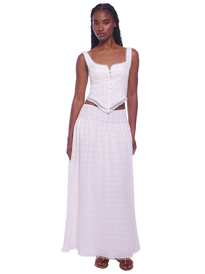 Peixoto: Lucia-Camila Skirt (46020-THTCWHT-46021-THTCWHT)