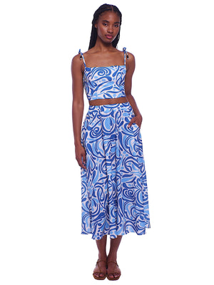 Peixoto: Teddi-Paula Midi Skirt (45063-AMLFDRMS-42202-AMLFDRMS)