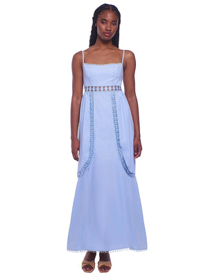 Peixoto: Charlotte Maxi Dress (46007-CLDBLU)