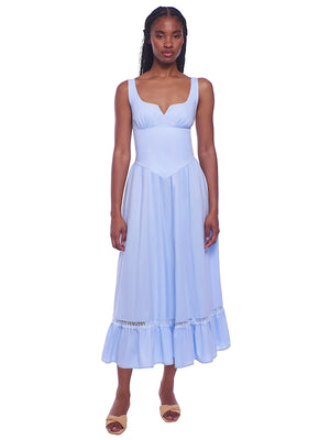 Peixoto: Liam Midi Dress (46014-CLDBLU)
