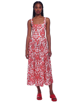 Peixoto: Harlow Midi Dress (46003-ISLRED)