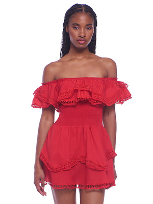Peixoto: Wyatt Mini Dress (42231-SRCRED)